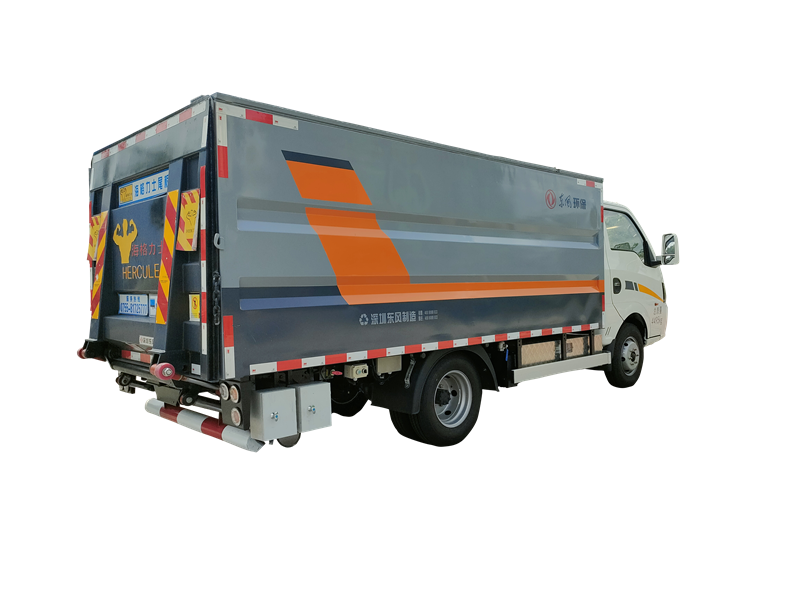 密閉式桶裝垃圾車(chē)EQ5041XTYSBEV（純電動(dòng)）