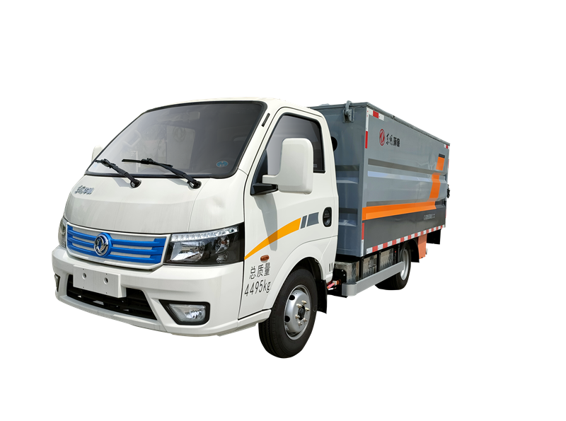 密閉式桶裝垃圾車(chē)EQ5041XTYSBEV（純電動(dòng)）